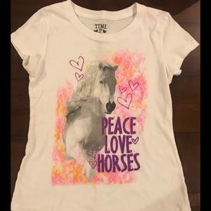 Size 6/6X S Girls T-Shirt ( Pre-Loved )
